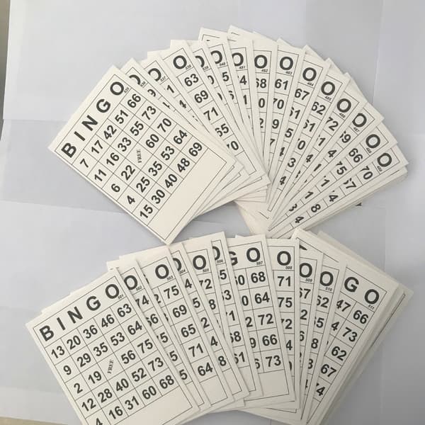 60 stk Bingo Kort Bordspil Legetøj Til Børn
