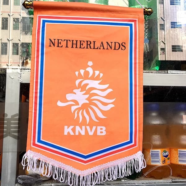 VM-bannere, veggbannere, gaver til gutter og jenter - Nederland