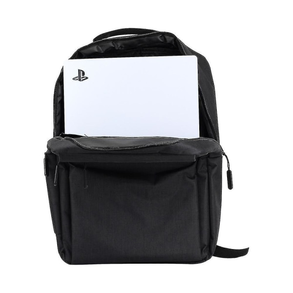 För PS5 Ryggsäck Case Vattentät nylon Skyddsförvaring för Playstation 5 spelkonsoler