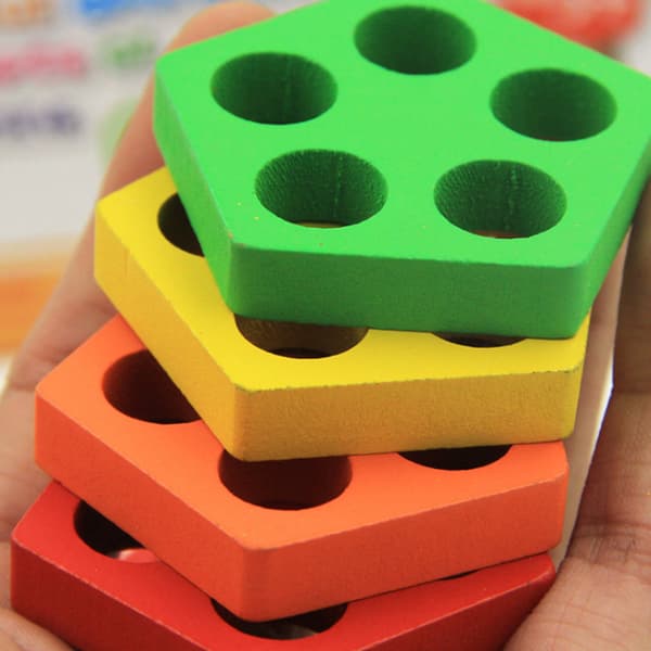 Montessori Leker For 2 til 3 År Gamle Gutter Jenter Småbarn, Tre