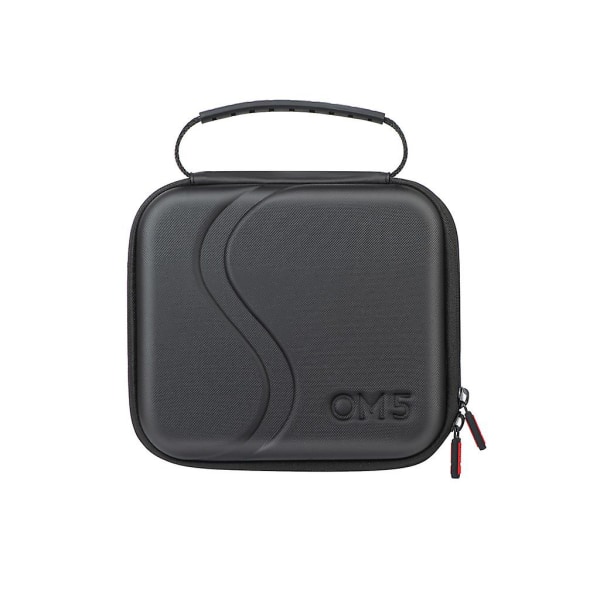 Pu Läder Förvaringsväska Handhållen Gimbal Stabilizer Case med axelrem & handtag Kompatibel med Osmo Mobile 5