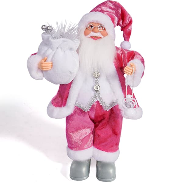 Julepynt Julenissefigur, Rosa Julenisse