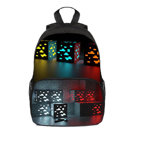 Minecraft Ryggsäck 3D Duffel-11