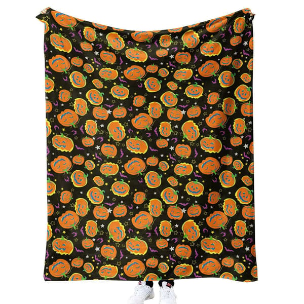 150CM x 200CM Halloween Tæppe, Perfekt til Fest Sofa Senge-72
