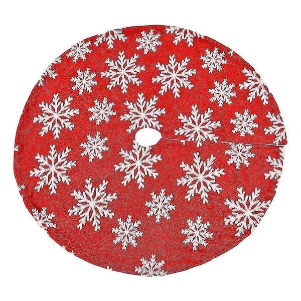 Julgransmatta, 78cm Julgransmatta Röd