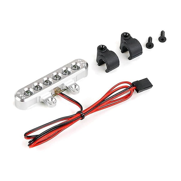 Cnc Led Bakljusljus För 1/5 Hpi Rovan Km Baja 5b Rc Bil,silver