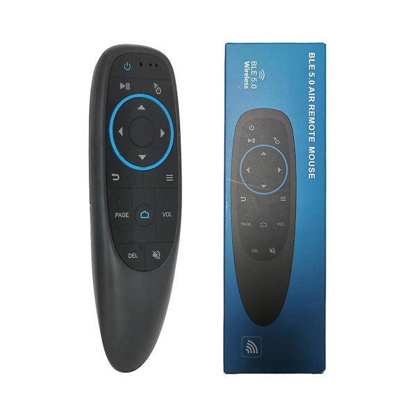 G10bts Bluetooth-kompatibel 5.0 Ir Air Mouse Trådlös 6-axlig Gyro G10s Bt5.0 Smart Fjärrkontroll För Smart Tv Box