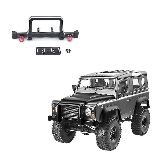 Metallisk Frontstötfångare För Traxxas Trx4 Trx-4 Axial Scx10 90046 Rc Bil, 1