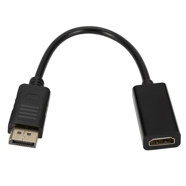 Displayport /mini Dp Hane Till HDMI Active Adapter -stöder Hd 4k 30hz
