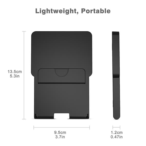 1 stk (blå) egnet til Nintendo Switch-holder, lille og let