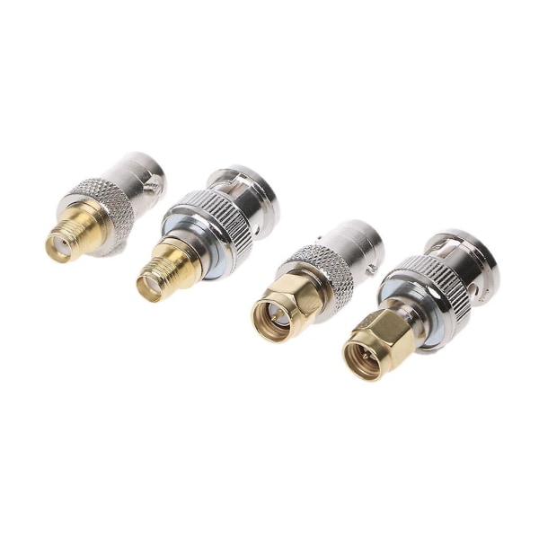 4st Bnc To Sma Typ Hane Hona Rf Connector Adapter Kit Test Converter Set