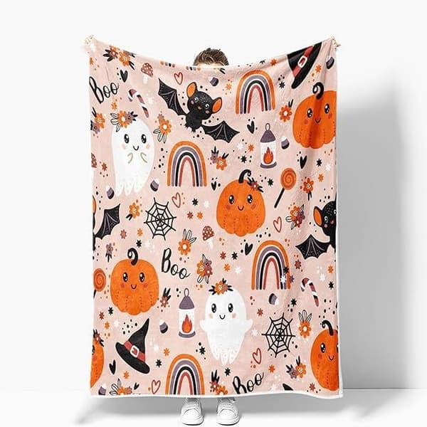 150CM x 200CM Halloween-teppe, perfekt for sofaparty-senger-38