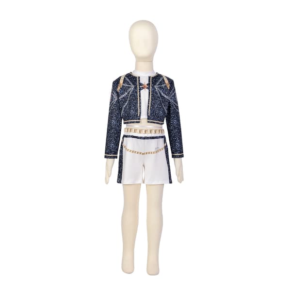 Demon Hunter K-POP Kostym Halloween 150CM Dam Barn Kostym-03