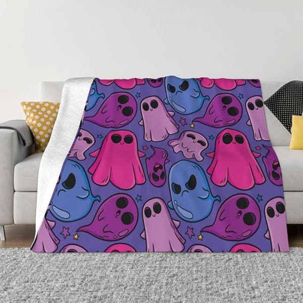 150CM x 200CM Halloween-teppe, perfekt for sofaparty-senger-28