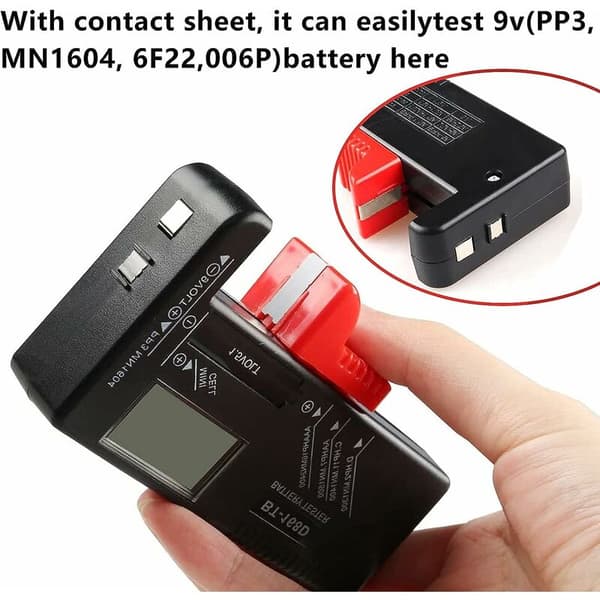 Digital batteritester, universell batteritester, batteritester