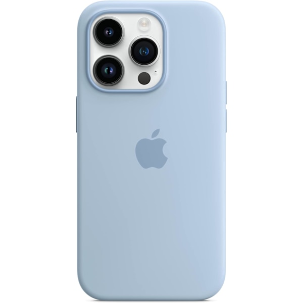 Silikonfodral med MagSafe för iPhone 14 Pro - Himmelblå ???????