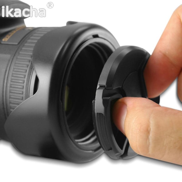 49mm 52mm 58mm 55mm 62mm 67mm 72mm 77mm Vändbar motljusskydd Blomfiltertråd + cap för Canon för Nikon för Sony