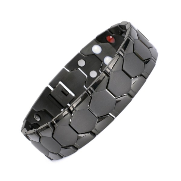Titan Magnetarmband i Rostfritt Stål - Terapiarmband för Män för en Snygg och Hälsofokuserad Accessoar