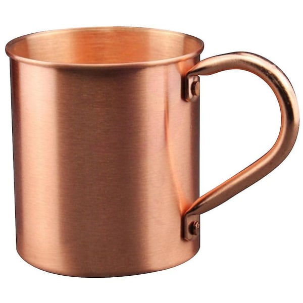 450 ml kopparmugg vattenkopp Moscow Mule Cup Rak kropp Curling Cup Bar Cocktailglas ölmugg