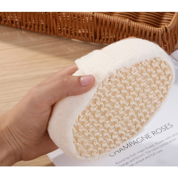 2 sisal svampe badebolde, badebolde, mudderbadprodukter