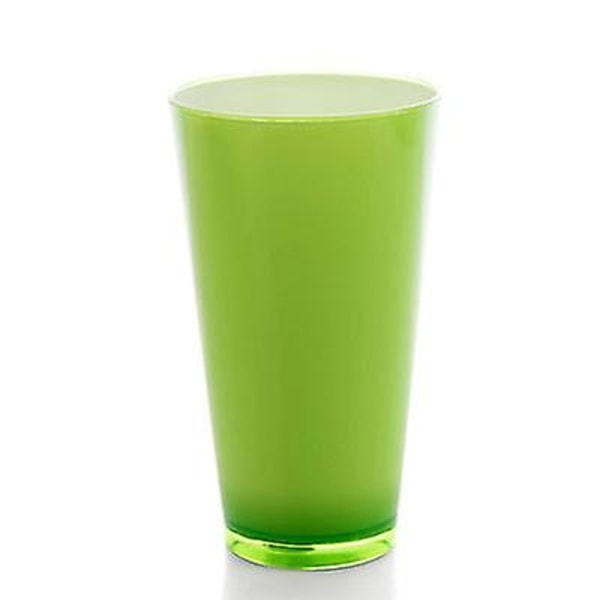 1 st Grön 501-600ml Plastglas/ Dricksglas/festkopp/isglas| Okrossbar, Bpa-fri