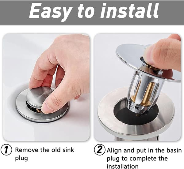 Pop Up Sink Stopper Universal Badekar Stopper Pop Up Sink Drain S