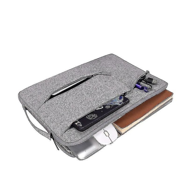 Laptopväska för Macbook Air Pro Case Case Cover för Air Hp Dell-storlek, färg11,6-12,5 tum Universalgrå