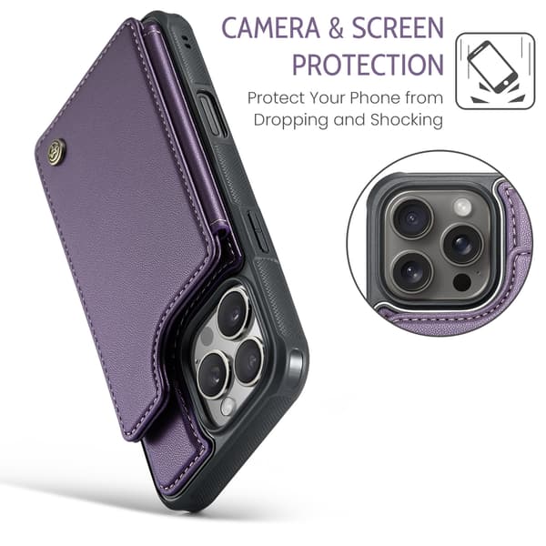 Passer til iPhone 11 Pro Max Flip Cover, Lilla