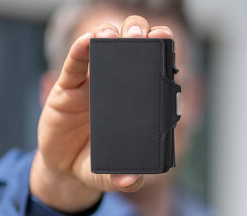 Mini lompakko aitoa nahkaa I Lompakko RFID-suojalla