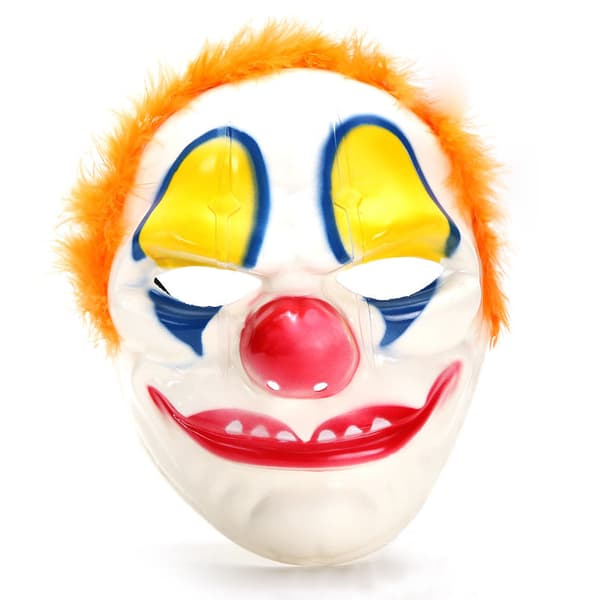 Avengers Prestandamask - Hår Röd Näsa Joker Gul