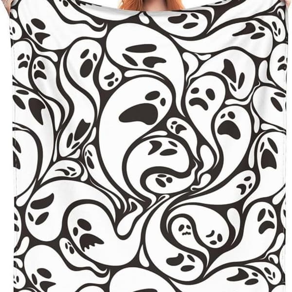 150CM x 200CM Halloween-teppe, perfekt for sofaparty-senger-18