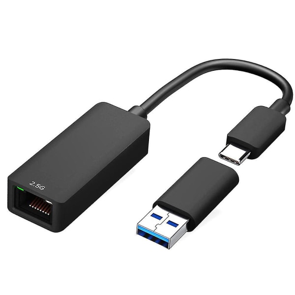 2,5g USB3.0 extern nätverkskabel till Rj45-gränssnitt 2500m Gigabit