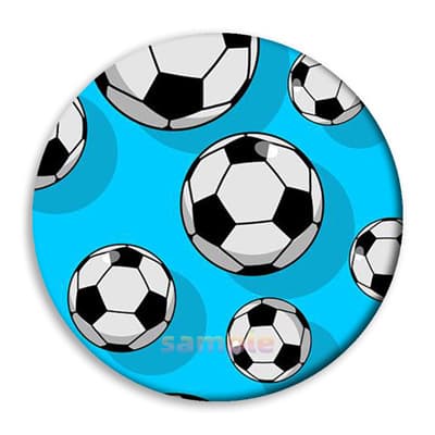 Sæt med 16 58 mm VM-mindefodboldnåle – Fanmerchandise