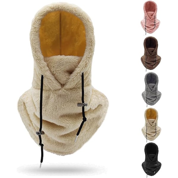 Sherpa Huva Skidmask, Fleece Balaclava Vindtät Vintermask
