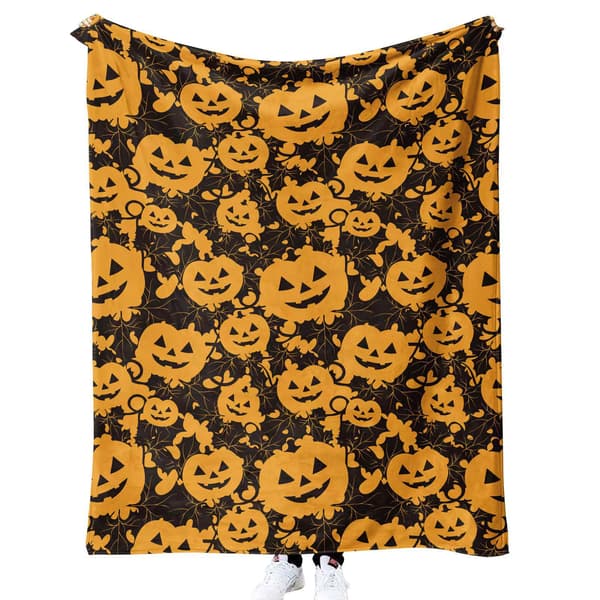 150CM x 200CM Halloween Tæppe, Perfekt til Festsofaer-56