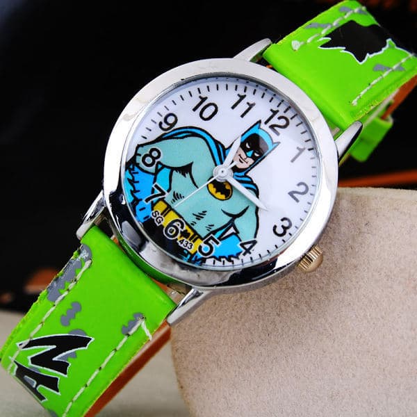 Barnklocka Spider-Man Quartz Klocka - Grön