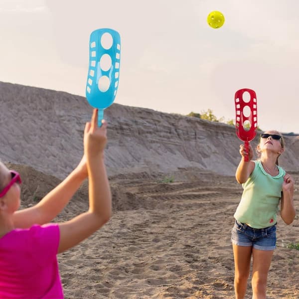 Scoop and Toss Spel, Utomhus Gräsmatta Spel för Barn och Vuxna, Dur