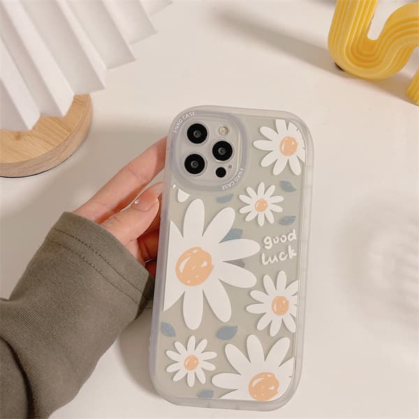 Til iPhone 13 Pro Max Cover - Sød Blomst Telefon Cover til Apple 13 Pro