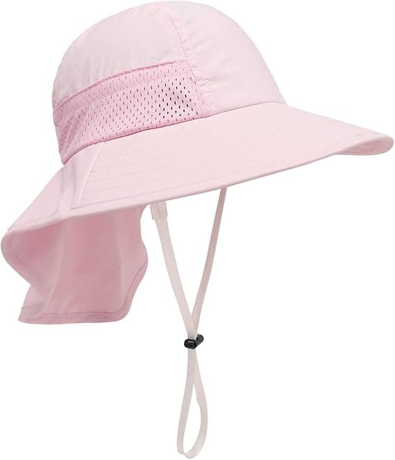 Solhatt for småbarn, jenter og gutter, sommer, UPF 50+ beskyttelse, caps