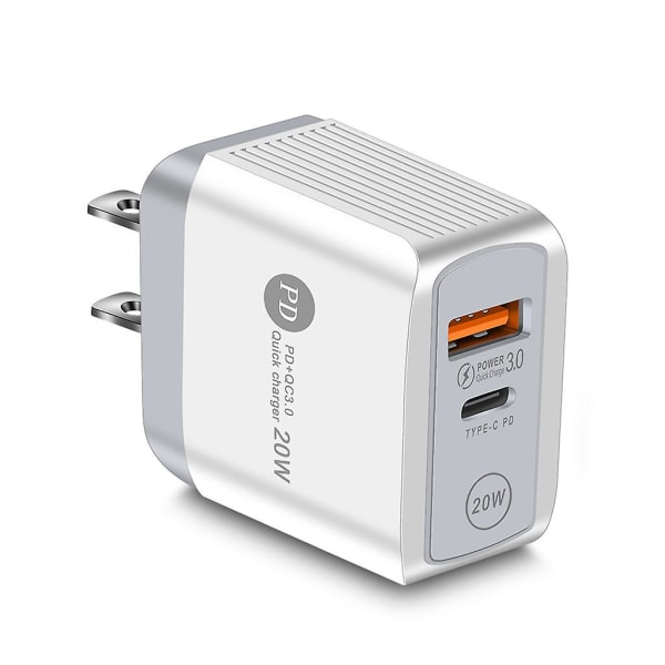 Quick Charge 3.0 Pd USB Charger 20w Typ C Snabbladdare Power