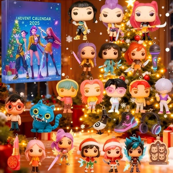K-Pop Demon Hunter Adventskalender, Julekalender Blind Box - Demon Hunter Versjon A