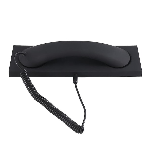 Universal Retro Telefonmottagare Telefonlur Smartphone Call Headset 3,5 mm fast telefonmikrofon