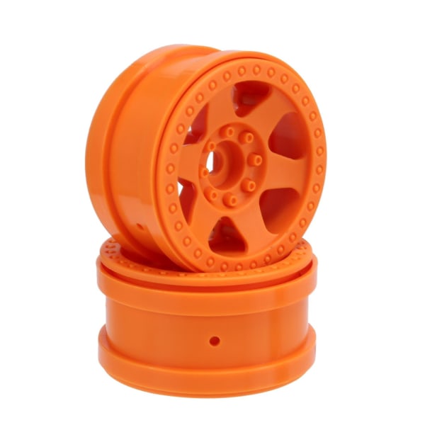 4 st Plast 2.2 Beadlock hjulfälg hjulnav, orange