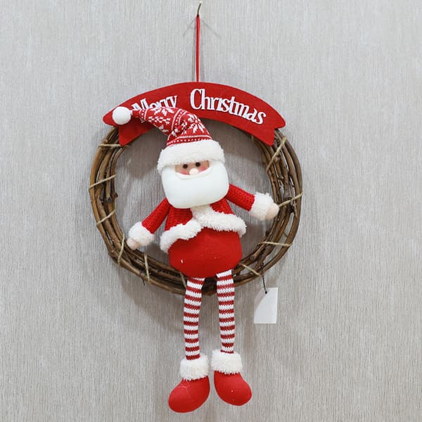 Juldocka Dörrkrans, Hängande Julkrans Girlander Dec