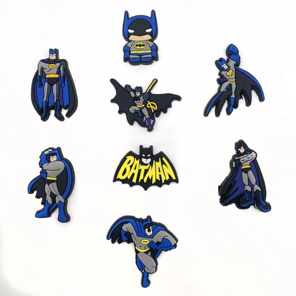 8 stk. Superhelt Batman The Dark Knight Sko Charms til Crocs Clo