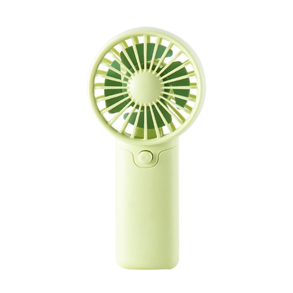 Mini Handheld Fan, Batteridriven Grön Green