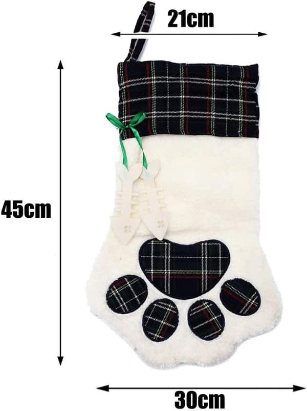 1 st Grön Julstrumpa Jultomte Strumpor Julklapp Jul