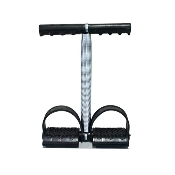 Lämplig för sport, träning, fitness Solid Black Single Spring Pedal Spännare i rostfritt stål