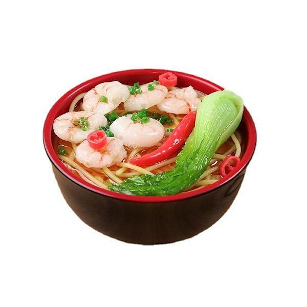 Simulerad Matmodell Spargris Japanese Ramen Skål Pengaburk Dekoration