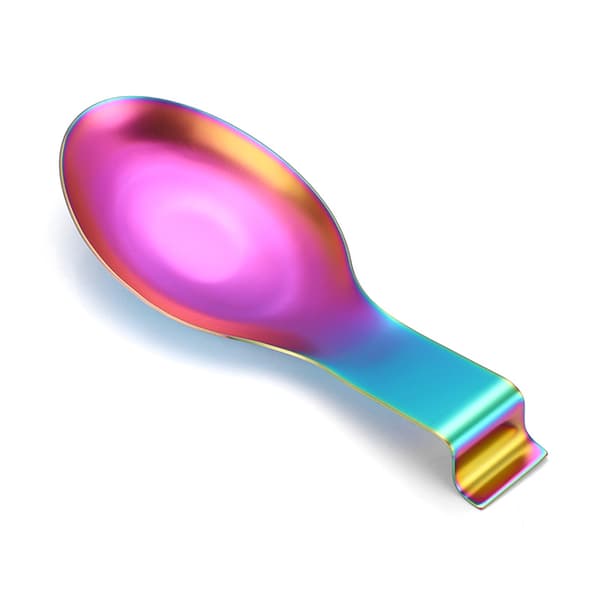 Mat Rainbow Ske Rest, Rustfrit Stål Skeholder til Komfur,
